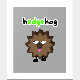 Edgy-Hedgehog Posters and Art